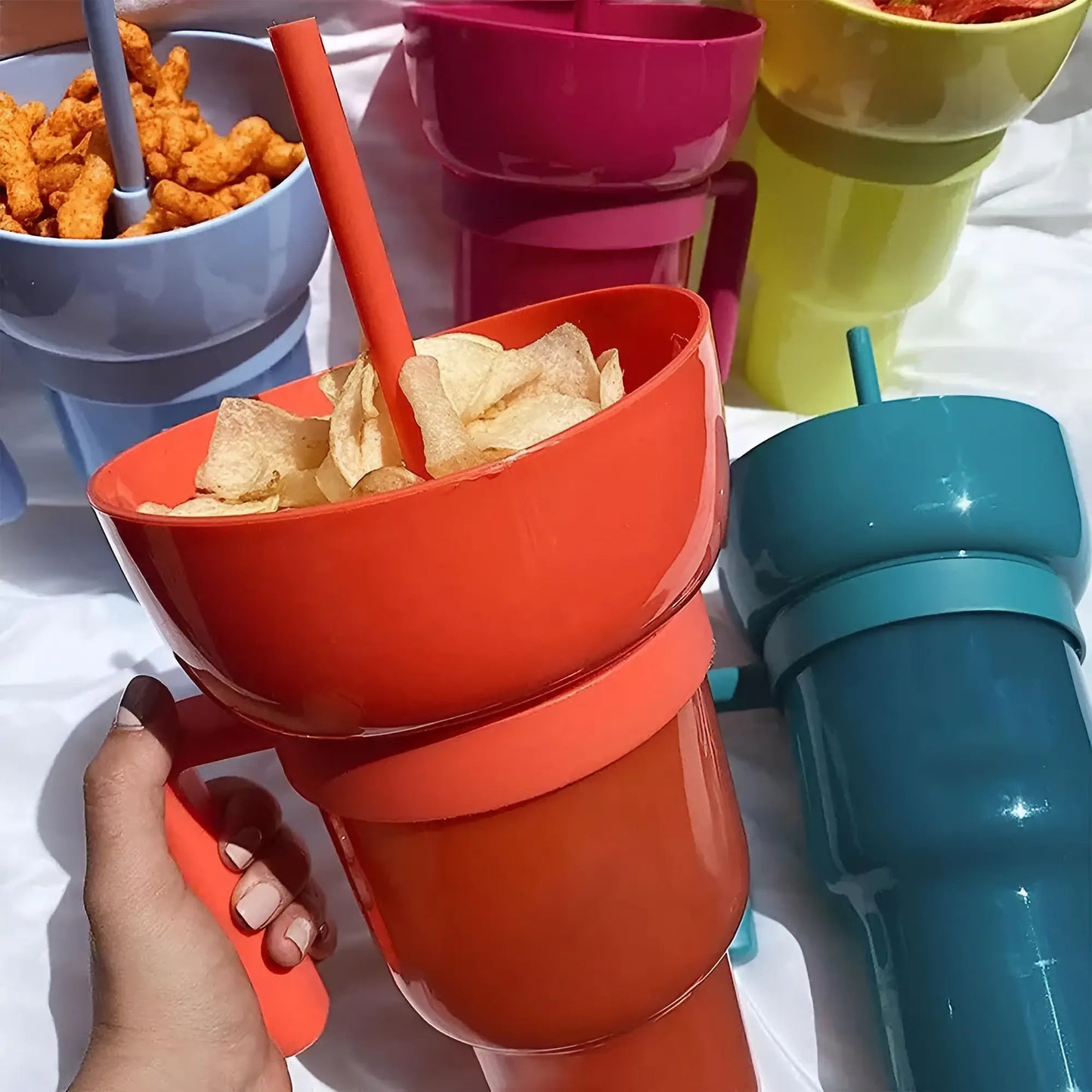 Vaso Snacks & Bebida